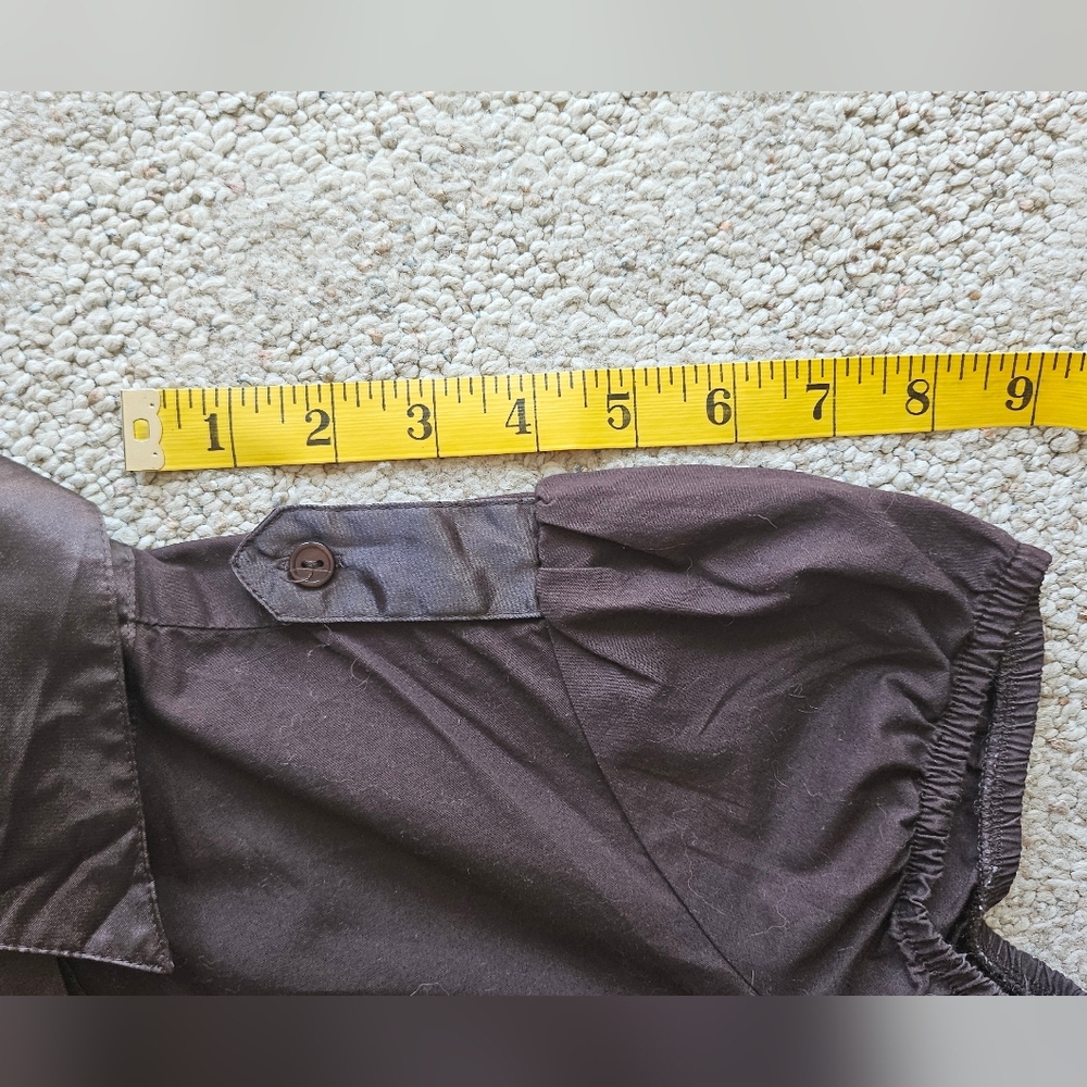 Brown Button Down Dress - Picture 8 of 10